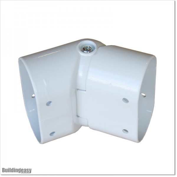 Handrail Corner Connector White