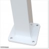 Balcony Handrail Post White