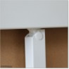 Aluminium Staircase White Colour Fence Adjustable Angle Upto 45 Degrees.