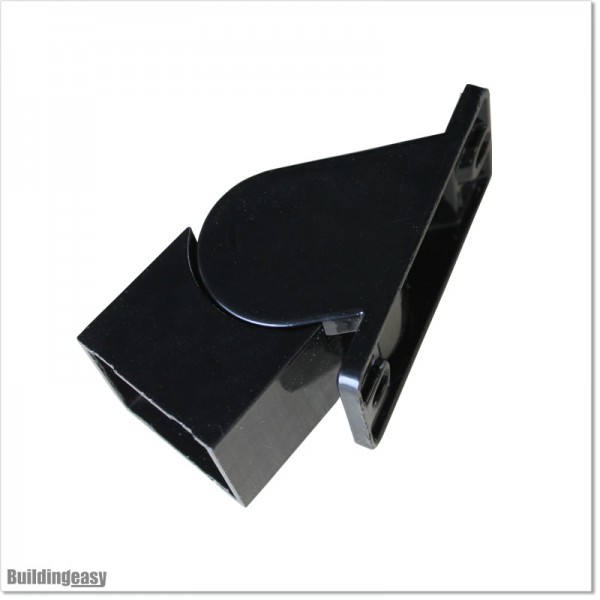 Stairway Fence Bracket Black Colour Powder Coated And Gives 45 Degree Movement