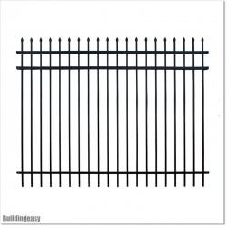 Fence is 1.8M high and 2.3M wide. Use for domestic and industrial fence.