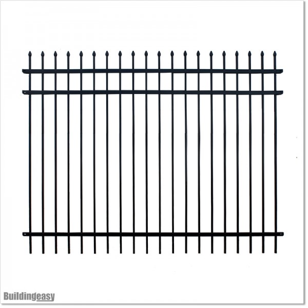 Fence is 1.8M high and 2.3M wide. Use for domestic and industrial fence.