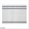 Fence is 1.8M high and 2.3M wide. Use for domestic and industrial fence.