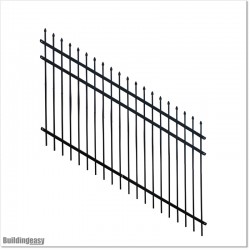 Fence Panels for sloping area. Fence is 1.5M high and 2.3M wide.