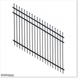 Fence Panels for sloping area. Fence is 1.8M high and 2.3M wide.