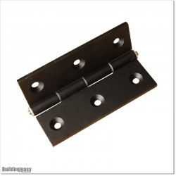Non Ajustable Aluminium Low weight Gate Hinge in Black Colour.