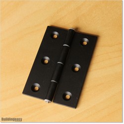 Non Ajustable Aluminium Low weight Gate Hinge in Black Colour.