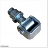 This hinge is suitable for steel gates with heavy weight.
