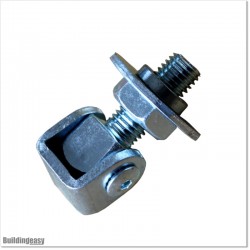 This hinge is suitable for medium weight steel gates