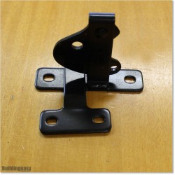 Black colour Padlocable Latch Made out of Steel..