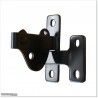 Black colour Padlocable Latch Made out of Steel..