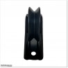 Black Colour Sliding Gate Wheel With Bearings in V Groove.
