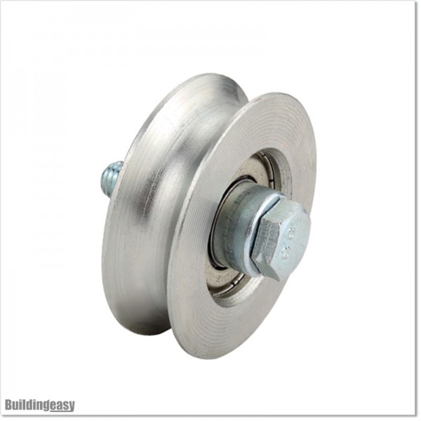 Wheel is 98mm diameter and has two ball bearings.