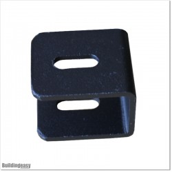 Aluminium Angle Fence Mounting Bracket fits most of our aluminum fences