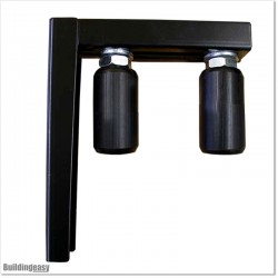 Two Roller Guide With Strong Steel Bracket and Two 41mm Rollers.