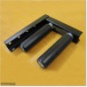 Two Roller Guide With Steel L Bracket and Two 150mm Large Rollers.