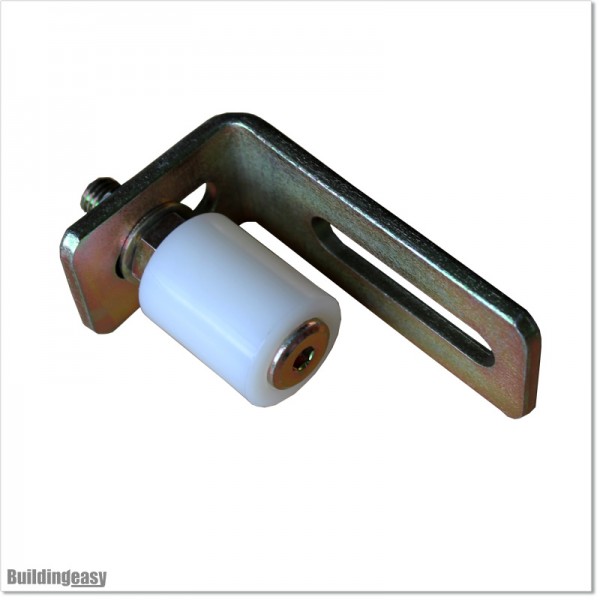 Roller Guide Fits Side Of Gate With Small 2" Roller and L Bracket.