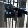 Sliding Gate Stopper Opened From The Top For Spiked Gates.