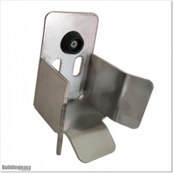 Stainless Steel Sliding Gate End Stop made out of SS304 grade.