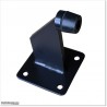 End Stopper For Stop at Opening Pointwith Mounting Plate In Black Colour.