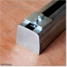 End Cap for Channel For Heavy Duty Cantilevered Gate System.