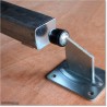 End Cap for Channel For Heavy Duty Cantilevered Gate System.