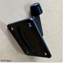 End Stopper For Stop at Opening Pointwith Mounting Plate and Rubber Knob.