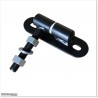 Adjustable gate hinge with stud is 16mm diameter and 125mm long