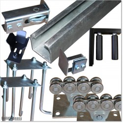 Complete Cantilevered Gate Kit For Light Sliding Cantilevered Gate.
