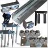 Complete Cantilevered Gate Kit For Light Sliding Cantilevered Gate.
