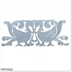 Double Swan Aluminium Casting For Gates and Fencing Panels.