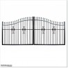 Regency Large Scroll Aluminium Casting For Fencing Panels And Gates.