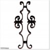 Regency Large Scroll Aluminium Casting For Fencing Panels And Gates.