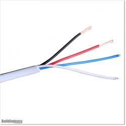 4 x 0.44mm², V75 PVC insulated Security and Access Control Wiring (Residential and Commercial)