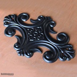 Aluminium Casting in shape of Symmetric Flower for Metal Gates.