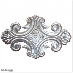 Aluminium Casting in shape of Symmetric Flower for Metal Gates.