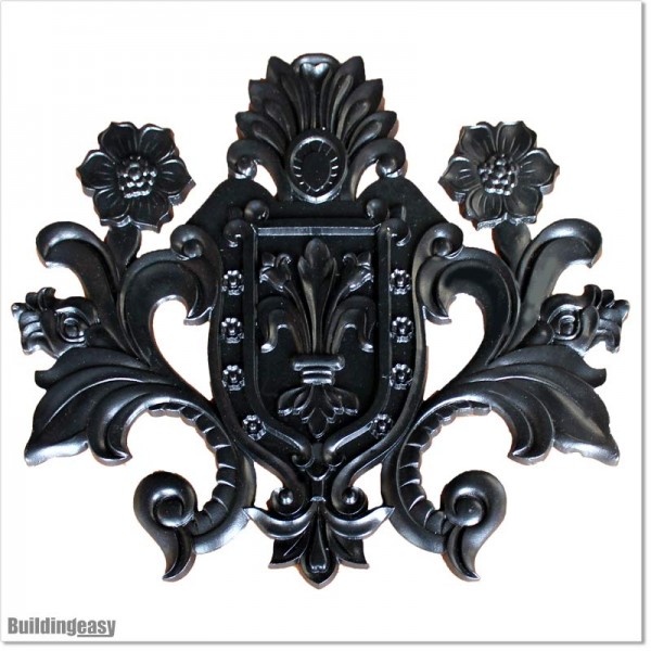 Aluminium Casting in shape of Large Soccer Logo design for Metal Gates.