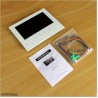 Video Intercom 7” TFT Colour Monitor with 8GB Memory, Gate Open and Electric Lock buttons