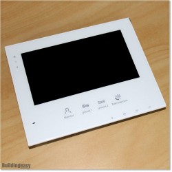 Video Intercom 7” TFT Colour Monitor. Two relay outputs. Works with up to 4 Monitors