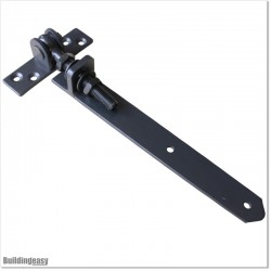 Truly little gap between the gate and post is possible with this hinge. Distance between post and frame of the gate is 5 to 50mm