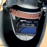 Solar Powered Welding Helmet with Battery Backup and Extra Lenses