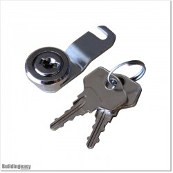 Twist XL Key Lock assembly to access release mechanism