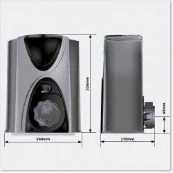 Centurion 230V Gate Opener for Gates Upto 250Kgs With Backup Battery