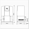 South African Made 230V System Most Durable Sliding Gate Opener D5.