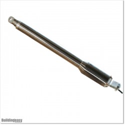 50W Solar operated single swing gate opener for medium duty applications