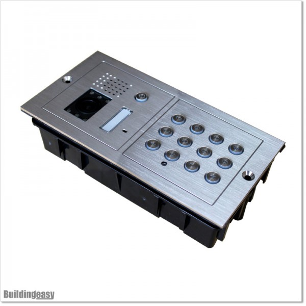 4 Wire S/S Video Intercom With Two Outputs.