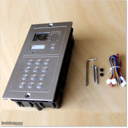 4 Wire S/S Video Intercom With Two Outputs.