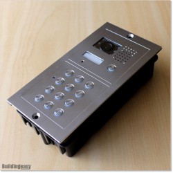 4 Wire S/S Video Intercom With Two Outputs.