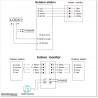 Video Intercom 7” LCD Monitor with photo recoding and gate open button