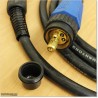Benzel Type Mig Welding Torch With Euro Connectors & 3M Long.